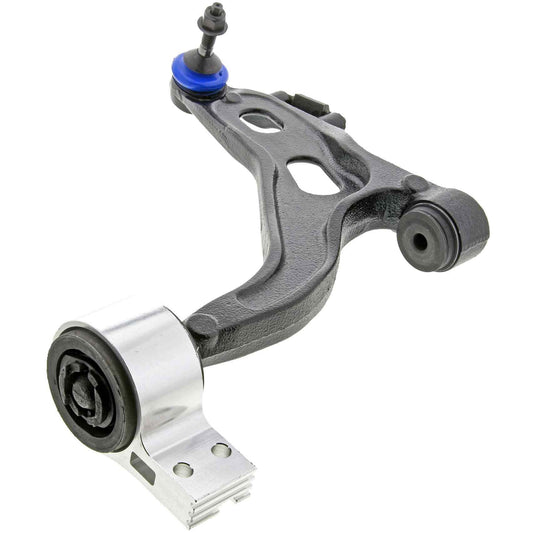 Angle View of Front Left Suspension Control Arm and Ball Joint Assembly MEVOTECH CMS401112