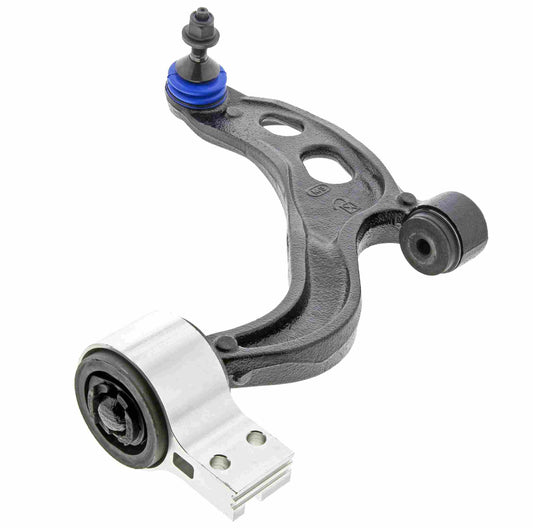 Angle View of Front Left Suspension Control Arm and Ball Joint Assembly MEVOTECH CMS401119