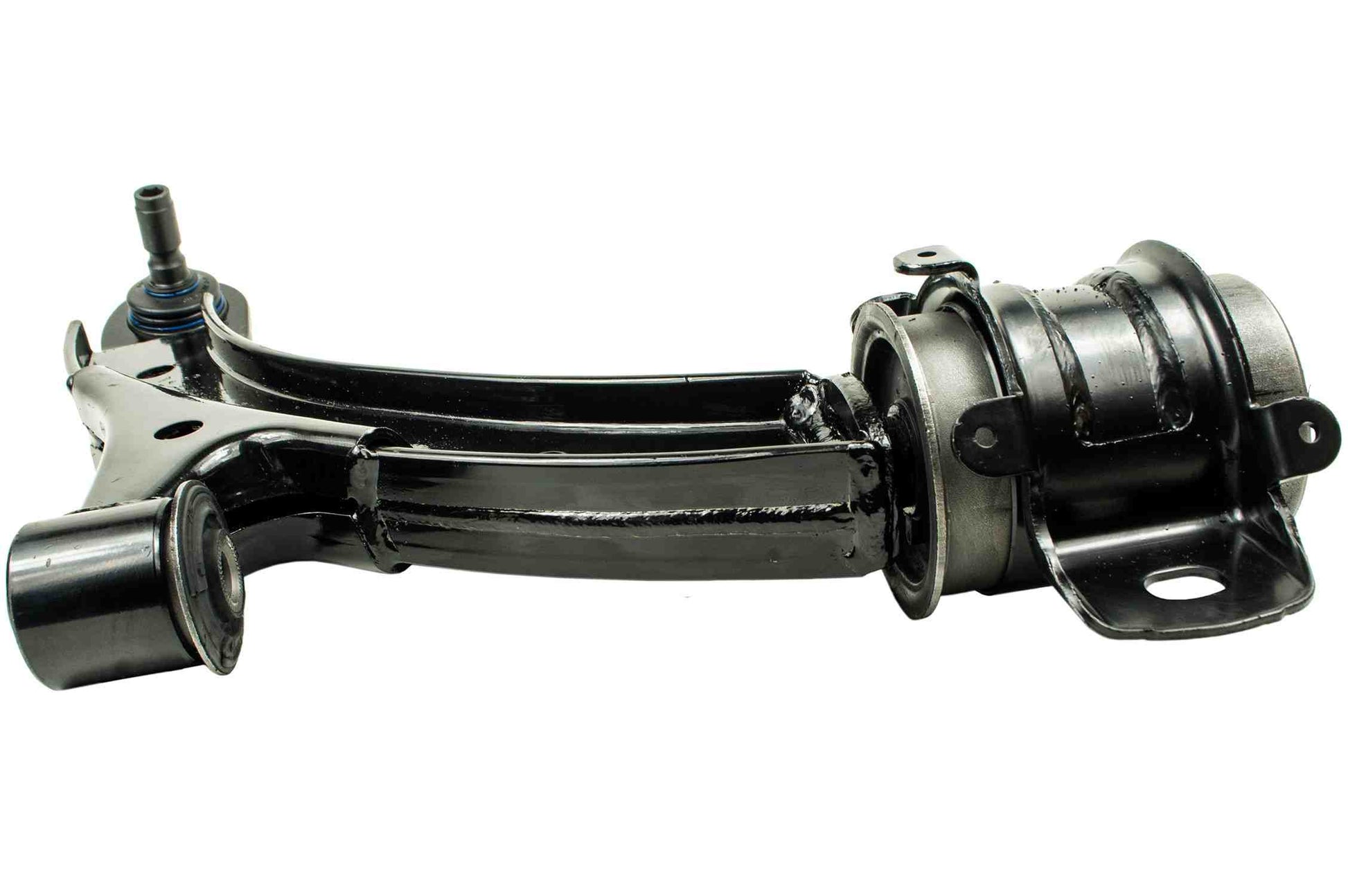 Angle View of Front Right Suspension Control Arm and Ball Joint Assembly MEVOTECH CMS401148