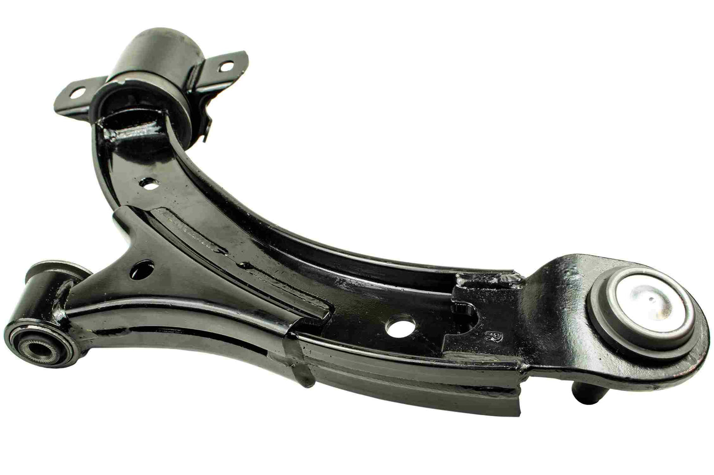 Back View of Front Right Suspension Control Arm and Ball Joint Assembly MEVOTECH CMS401148