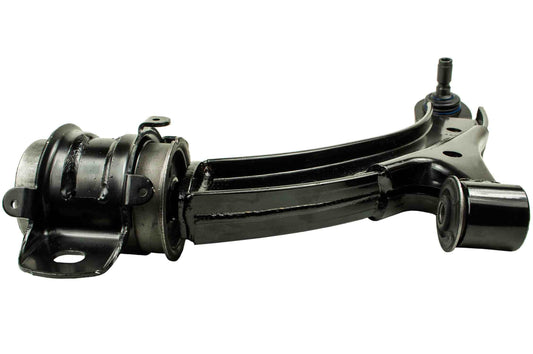 Angle View of Front Left Suspension Control Arm and Ball Joint Assembly MEVOTECH CMS401149