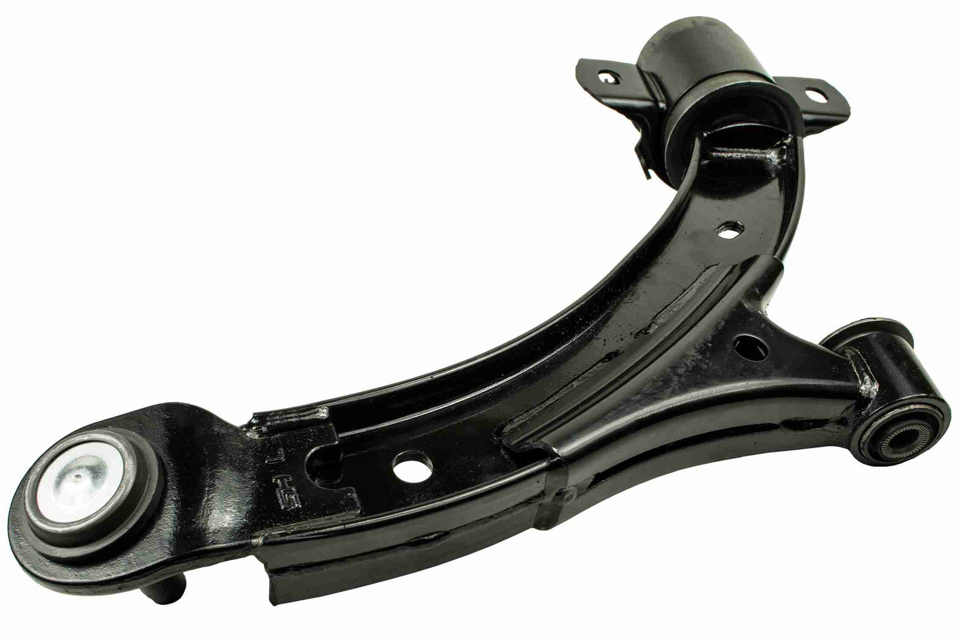 Back View of Front Left Suspension Control Arm and Ball Joint Assembly MEVOTECH CMS401149