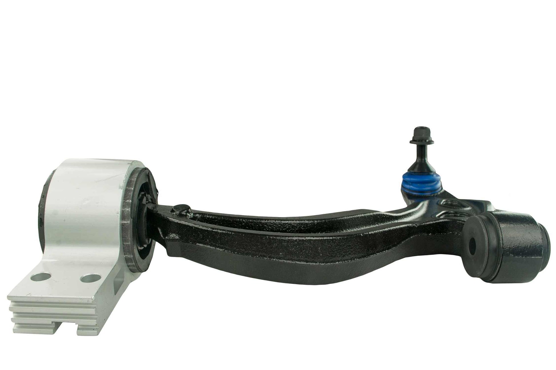 Angle View of Front Left Suspension Control Arm and Ball Joint Assembly MEVOTECH CMS401186