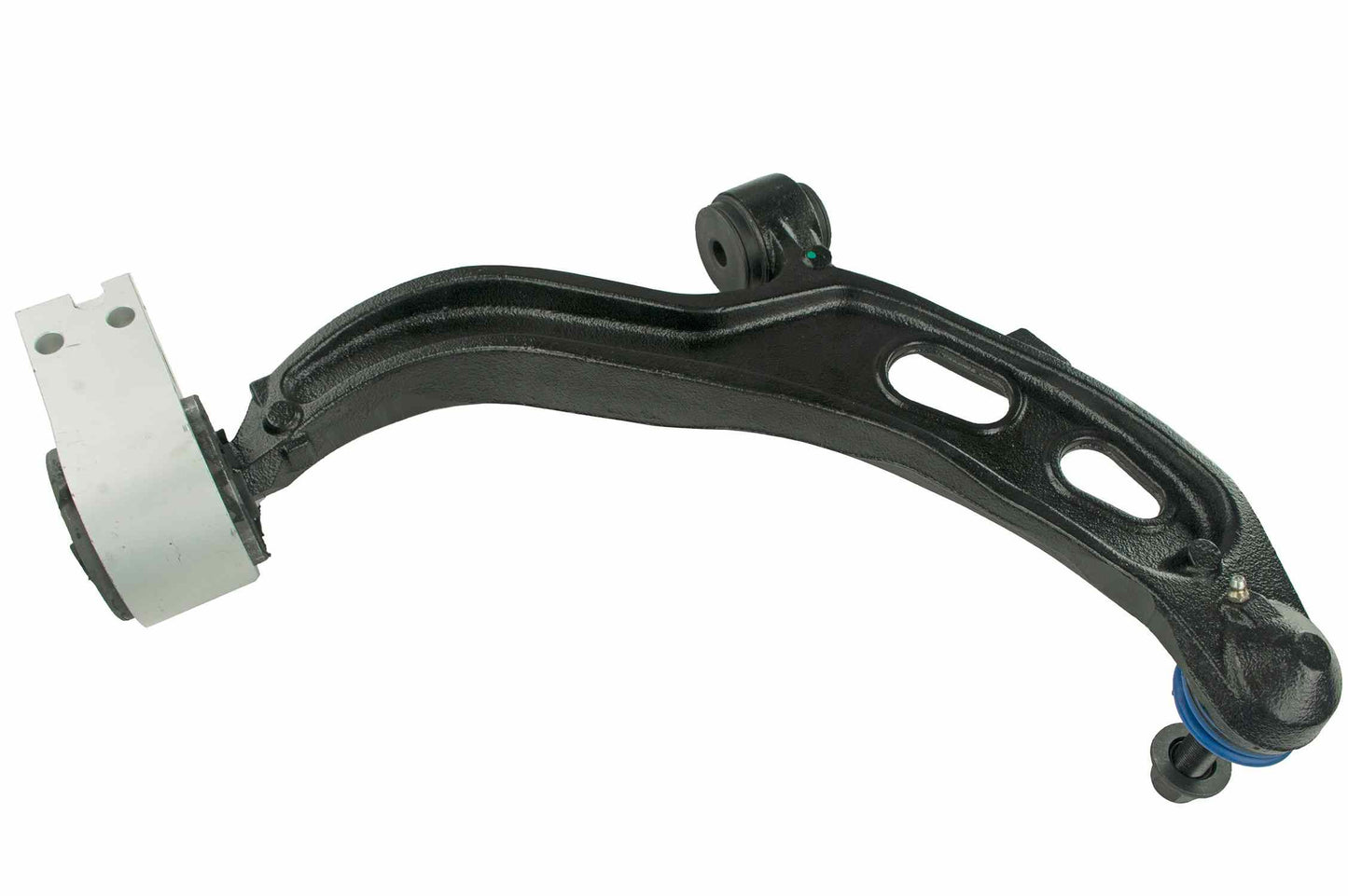 Back View of Front Left Suspension Control Arm and Ball Joint Assembly MEVOTECH CMS401186