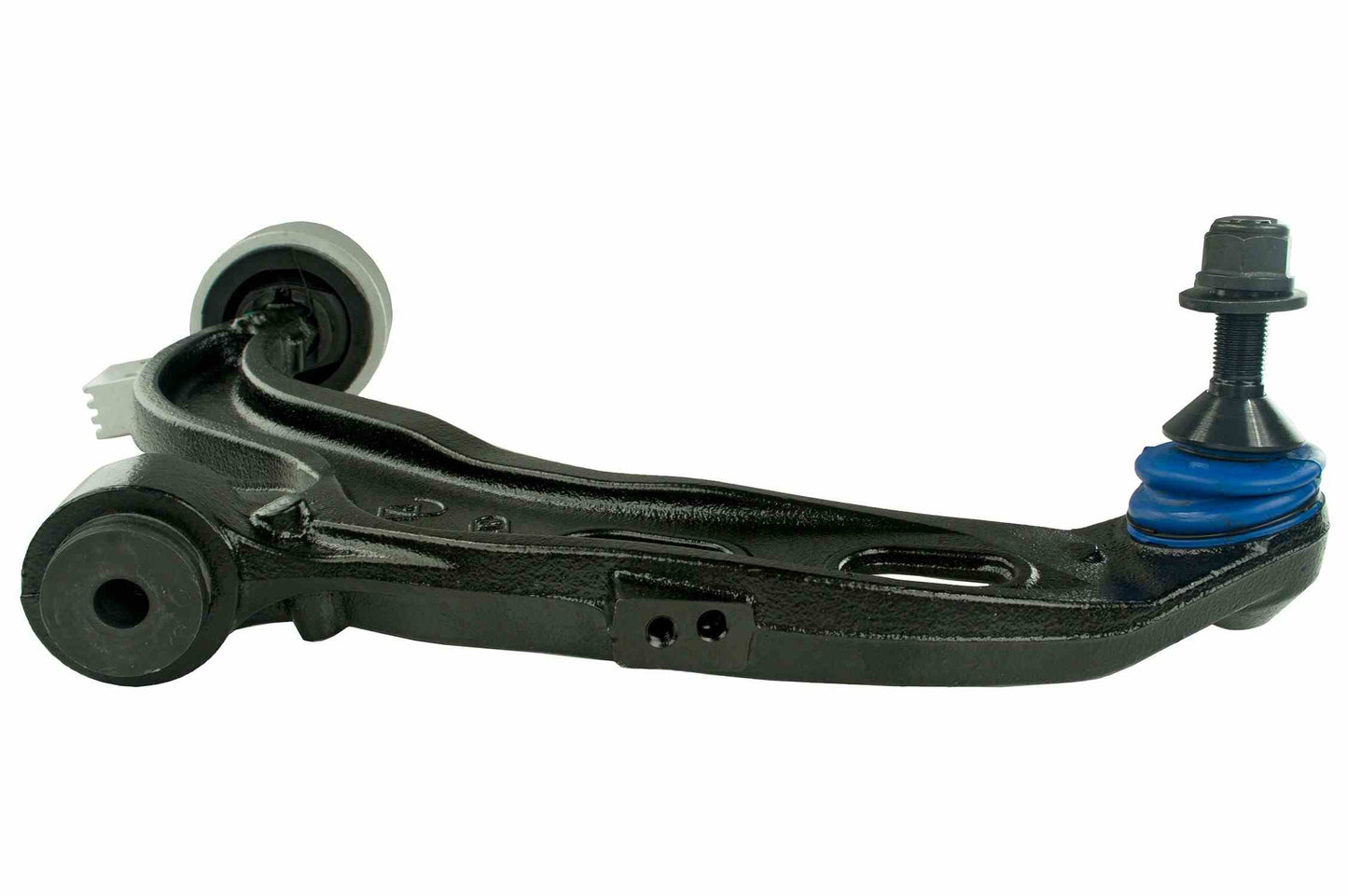 Side View of Front Left Suspension Control Arm and Ball Joint Assembly MEVOTECH CMS401186