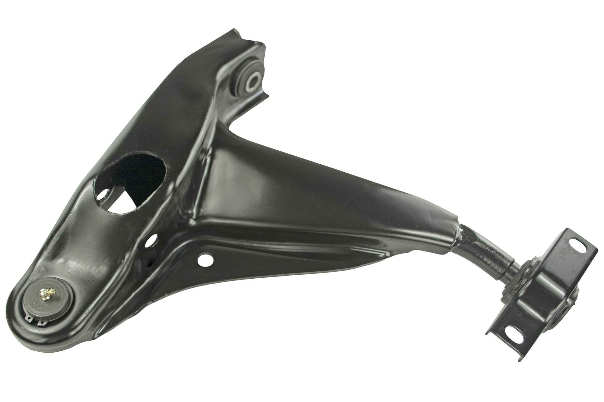 Back View of Front Left Suspension Control Arm and Ball Joint Assembly MEVOTECH CMS40118