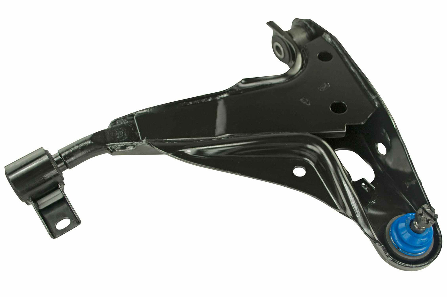 Front View of Front Left Suspension Control Arm and Ball Joint Assembly MEVOTECH CMS40118