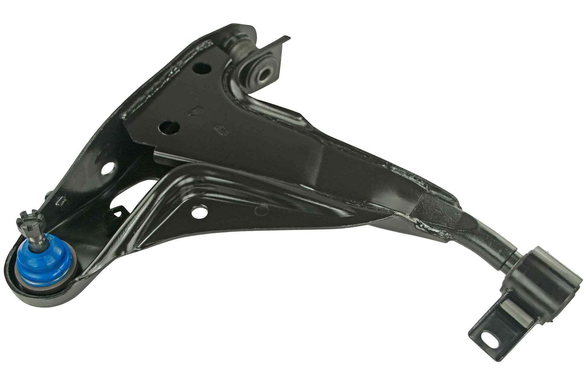 Front View of Front Right Suspension Control Arm and Ball Joint Assembly MEVOTECH CMS40119