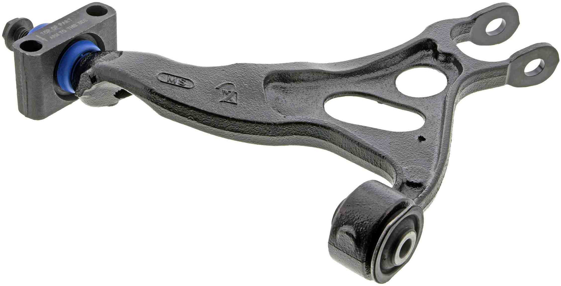 Side View of Rear Upper Left Suspension Control Arm MEVOTECH CMS401204