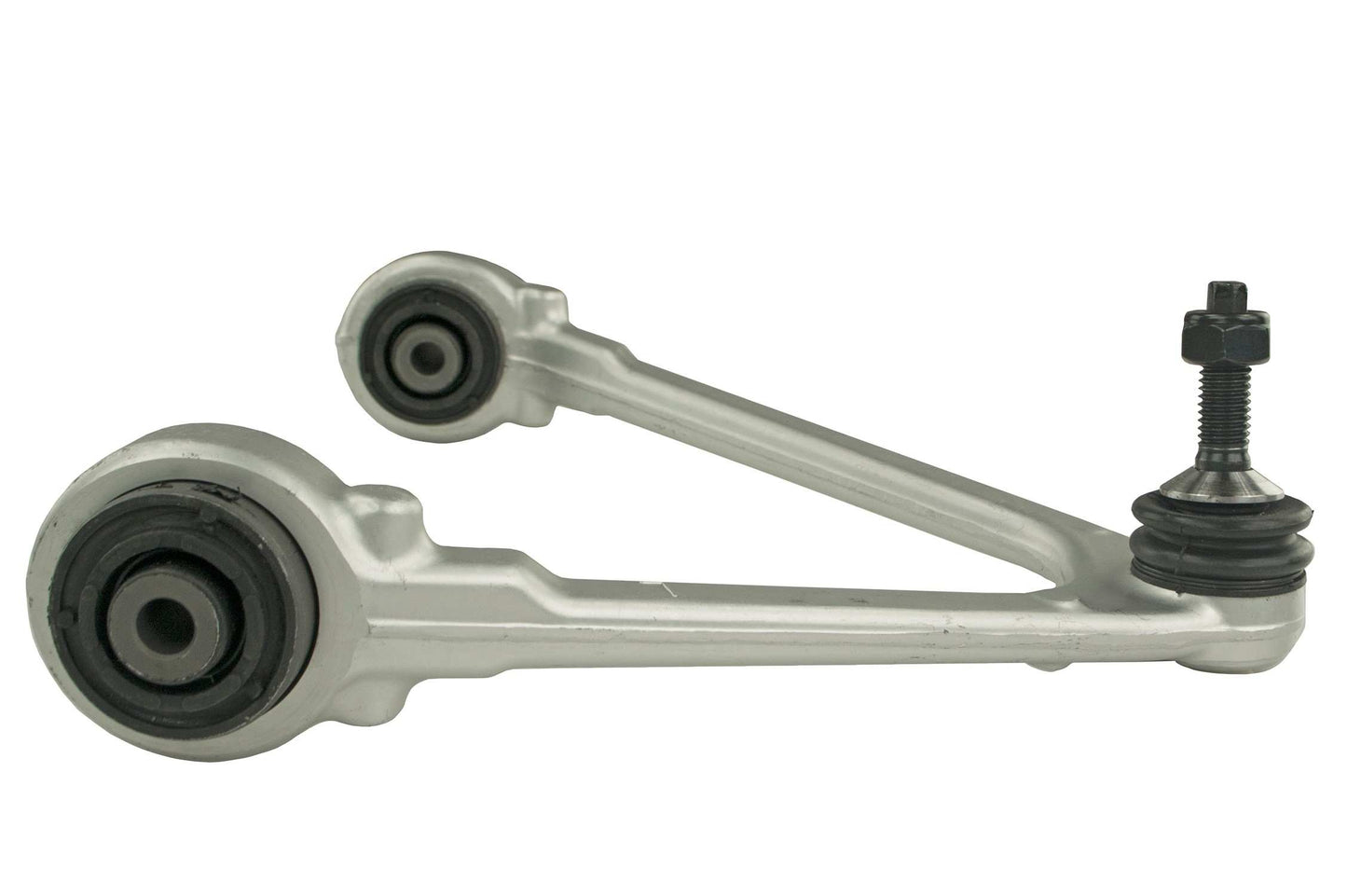 Side View of Front Upper Left Suspension Control Arm and Ball Joint Assembly MEVOTECH CMS40120