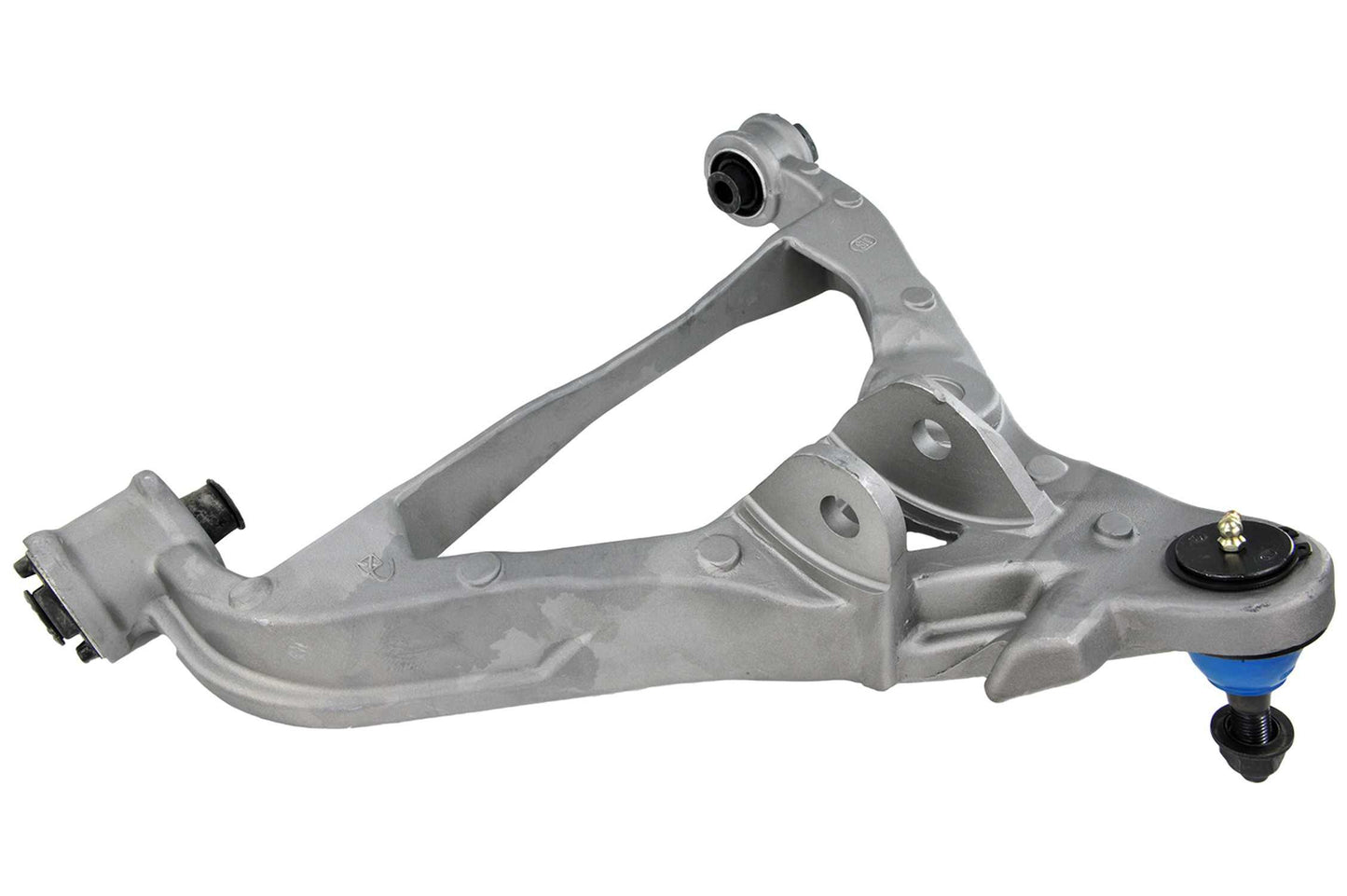 Back View of Front Left Suspension Control Arm and Ball Joint Assembly MEVOTECH CMS40122