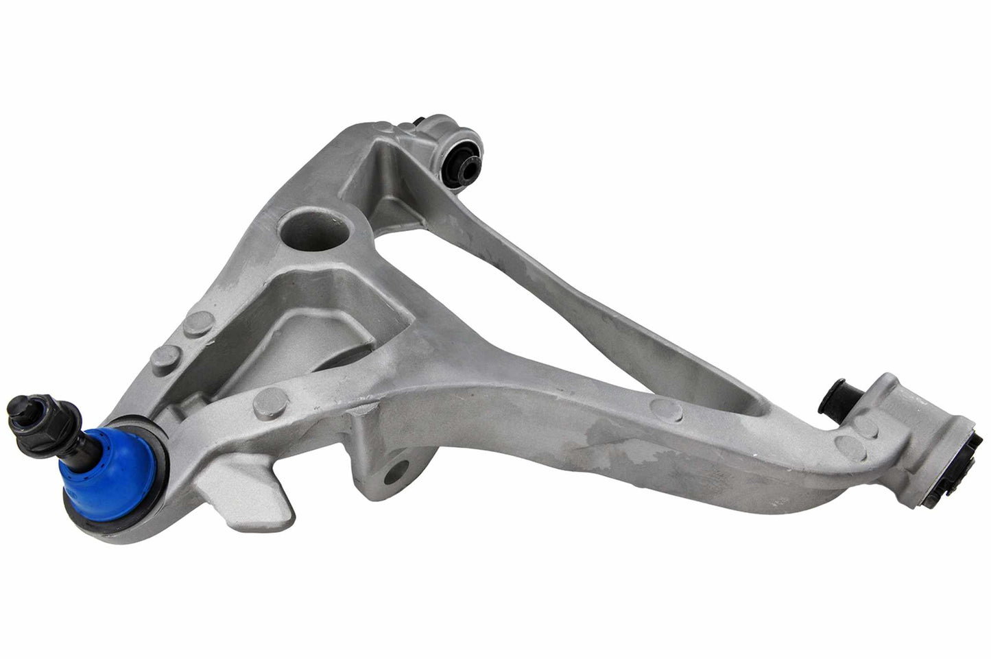 Front View of Front Left Suspension Control Arm and Ball Joint Assembly MEVOTECH CMS40122