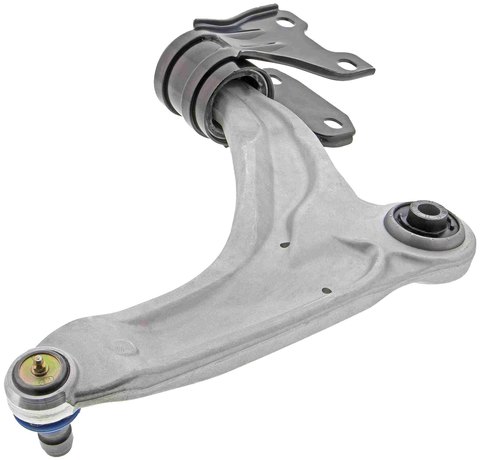 Back View of Front Left Suspension Control Arm and Ball Joint Assembly MEVOTECH CMS401247