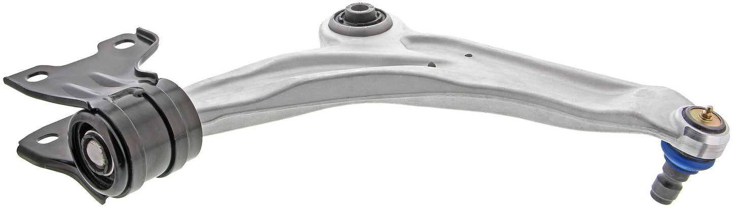 Bottom View of Front Left Suspension Control Arm and Ball Joint Assembly MEVOTECH CMS401247