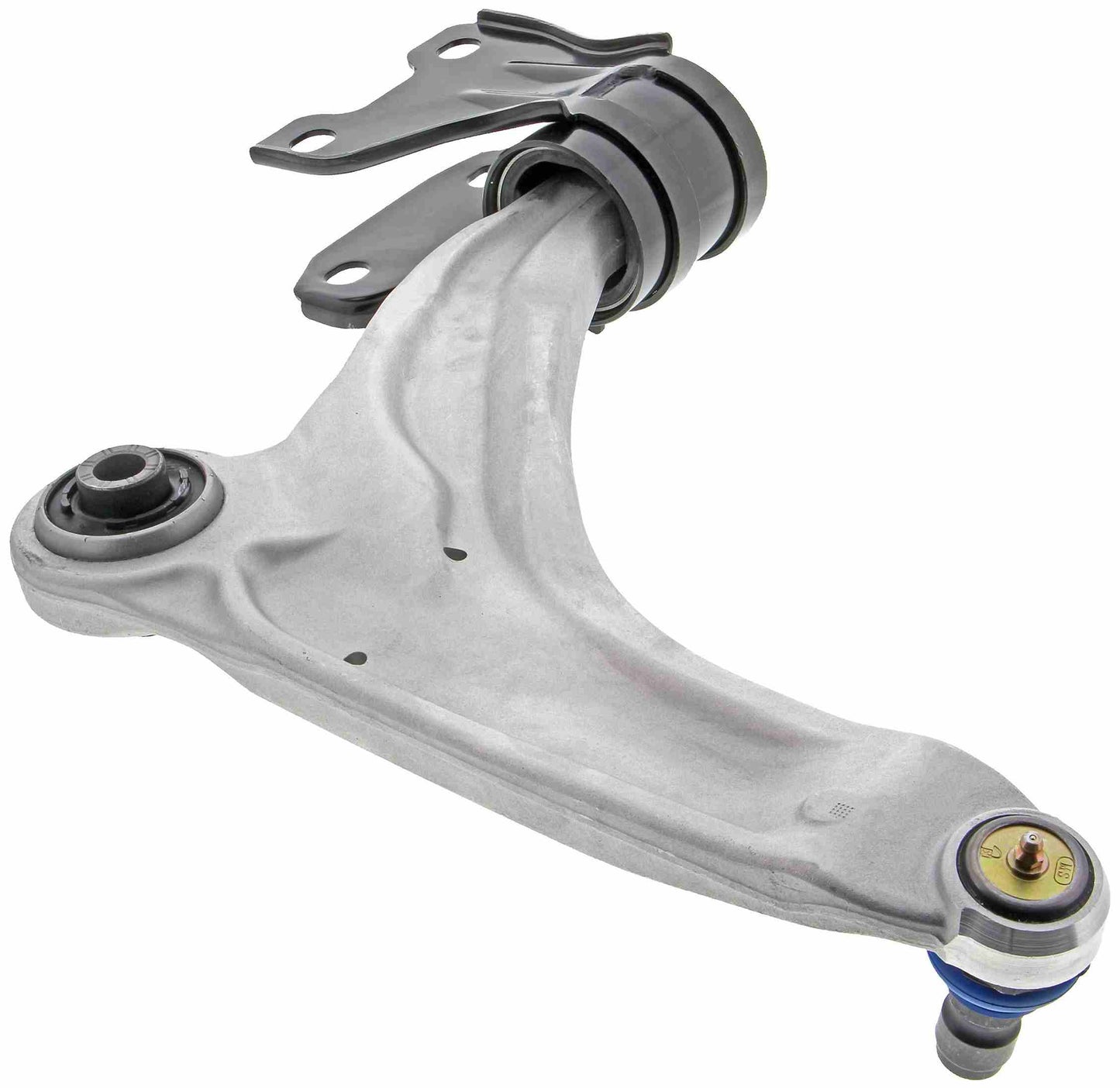 Back View of Front Right Suspension Control Arm and Ball Joint Assembly MEVOTECH CMS401248