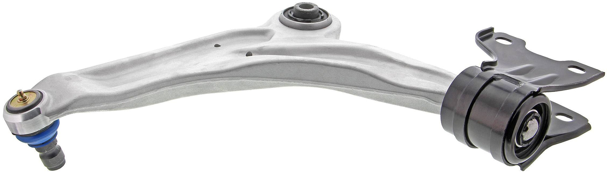 Bottom View of Front Right Suspension Control Arm and Ball Joint Assembly MEVOTECH CMS401248