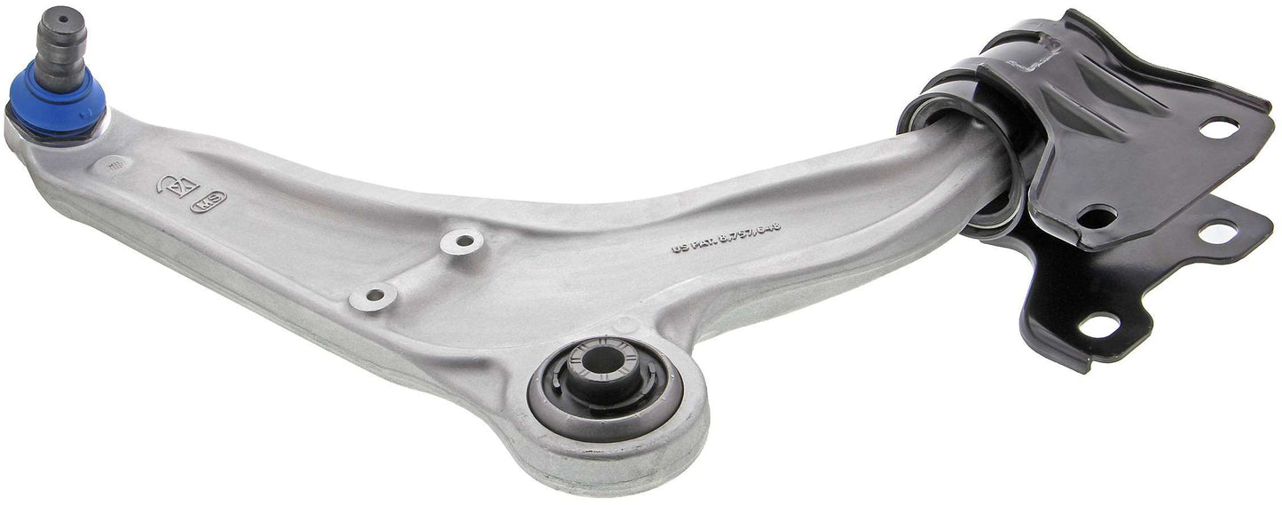 Side View of Front Right Suspension Control Arm and Ball Joint Assembly MEVOTECH CMS401248