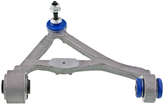 Angle View of Rear Upper Left Suspension Control Arm and Ball Joint Assembly MEVOTECH CMS401255