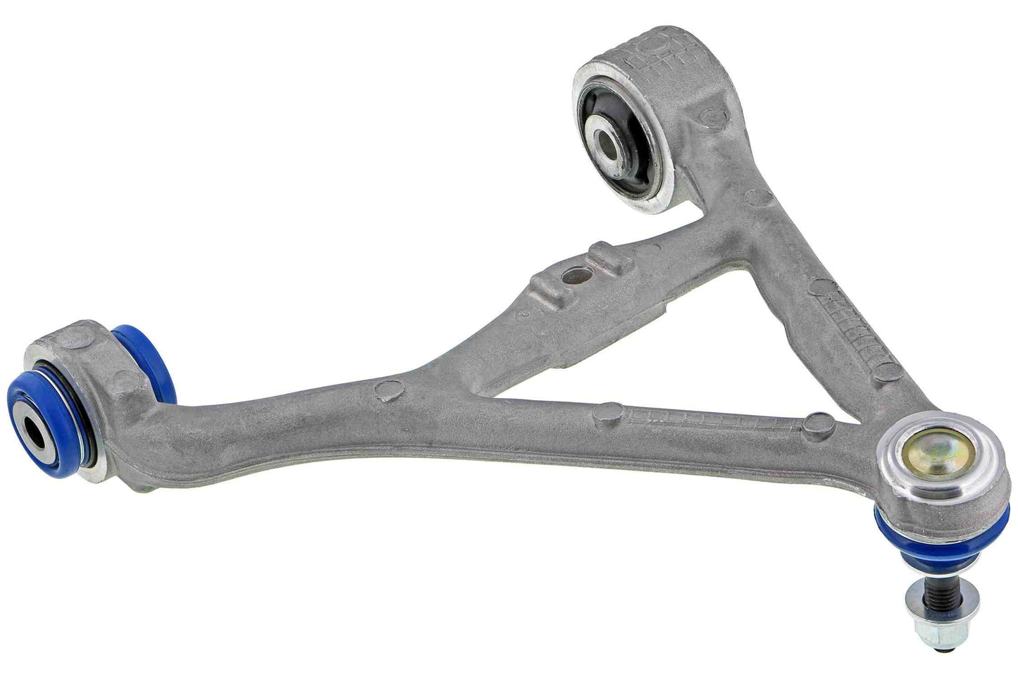 Back View of Rear Upper Right Suspension Control Arm and Ball Joint Assembly MEVOTECH CMS401256