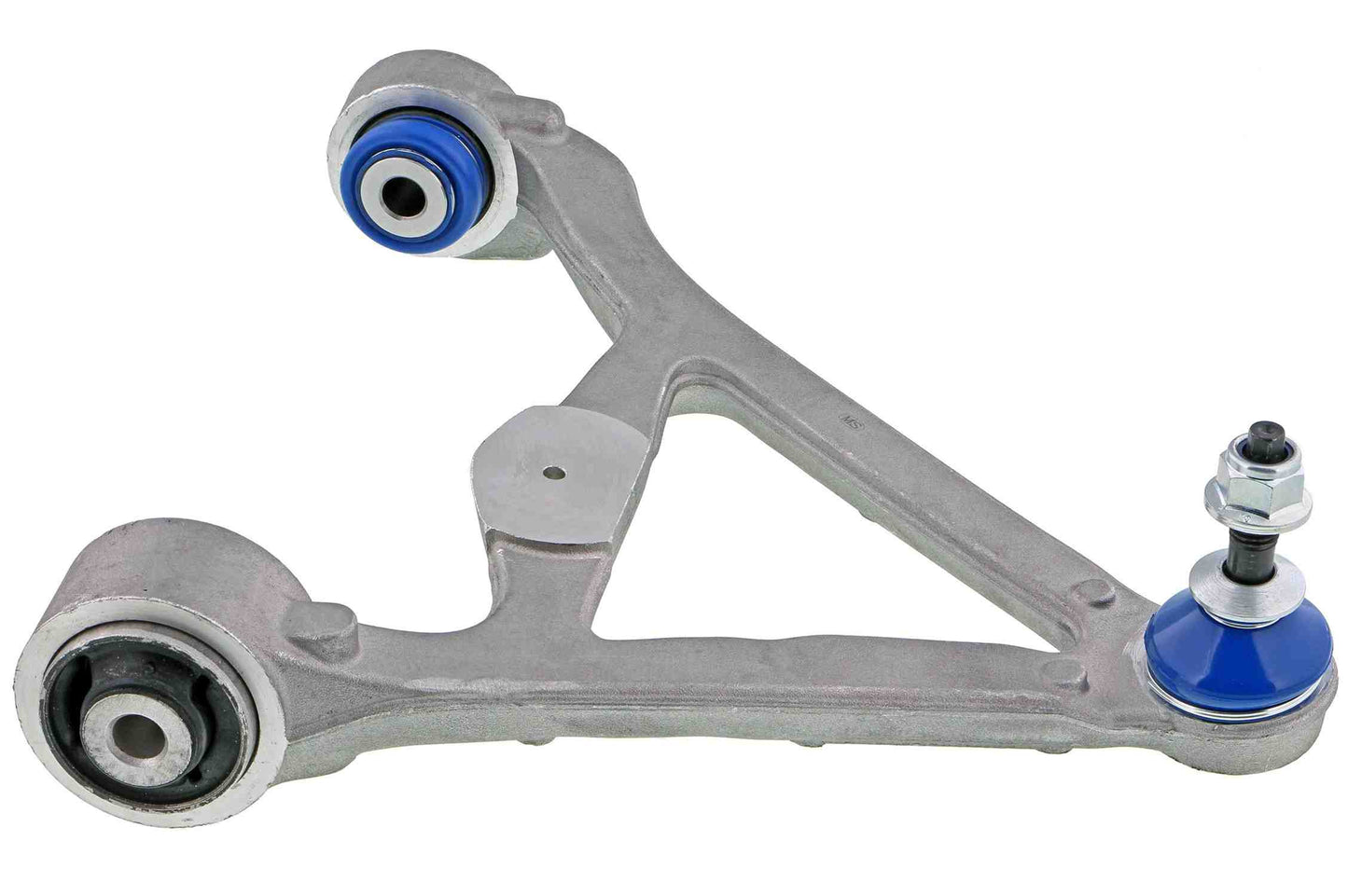 Side View of Rear Upper Right Suspension Control Arm and Ball Joint Assembly MEVOTECH CMS401256