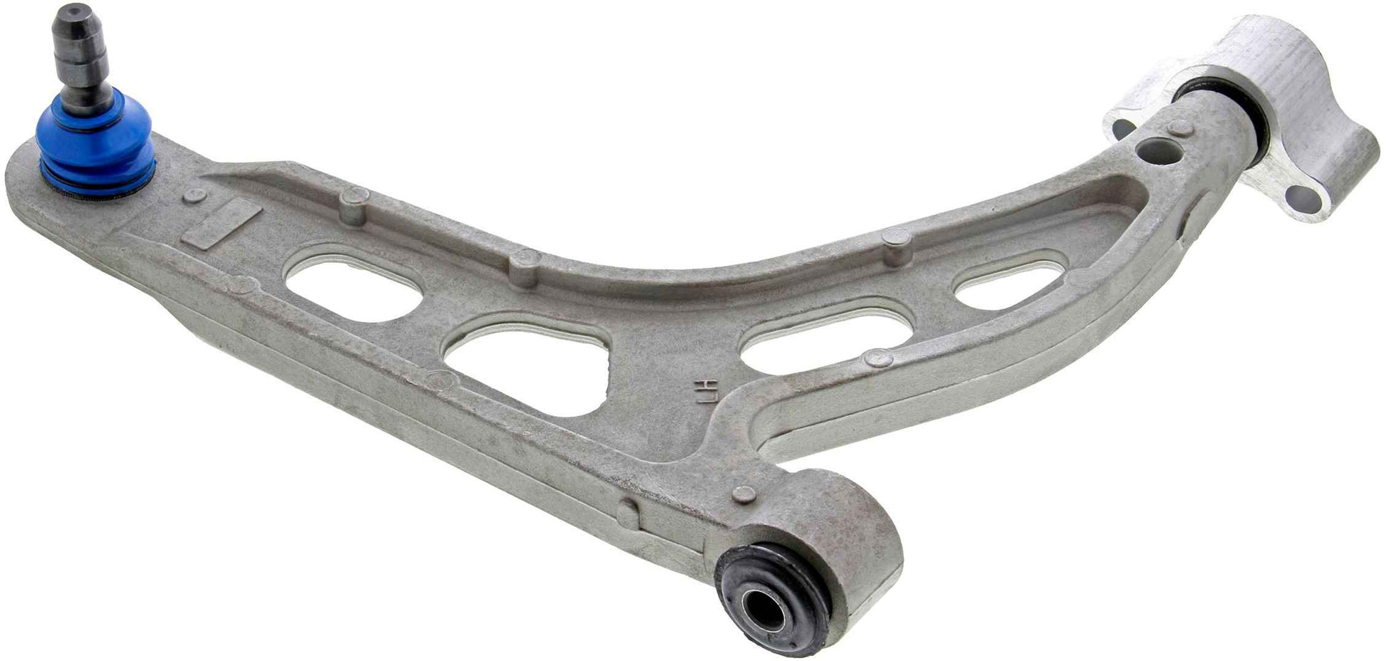 Side View of Rear Upper Left Suspension Control Arm and Ball Joint Assembly MEVOTECH CMS40126