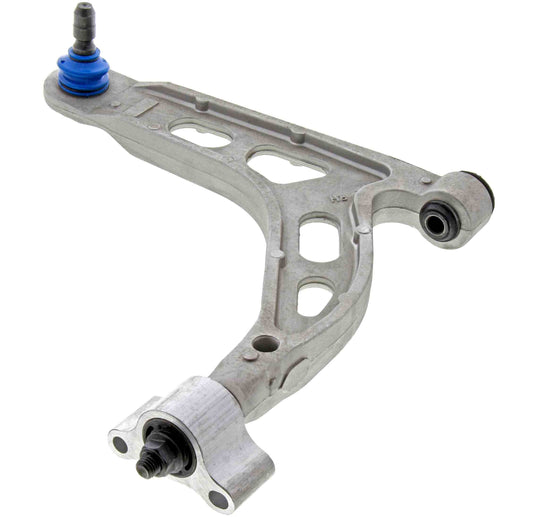 Angle View of Rear Upper Right Suspension Control Arm and Ball Joint Assembly MEVOTECH CMS40127