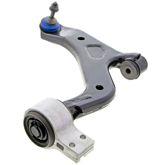 Angle View of Front Left Suspension Control Arm and Ball Joint Assembly MEVOTECH CMS40151