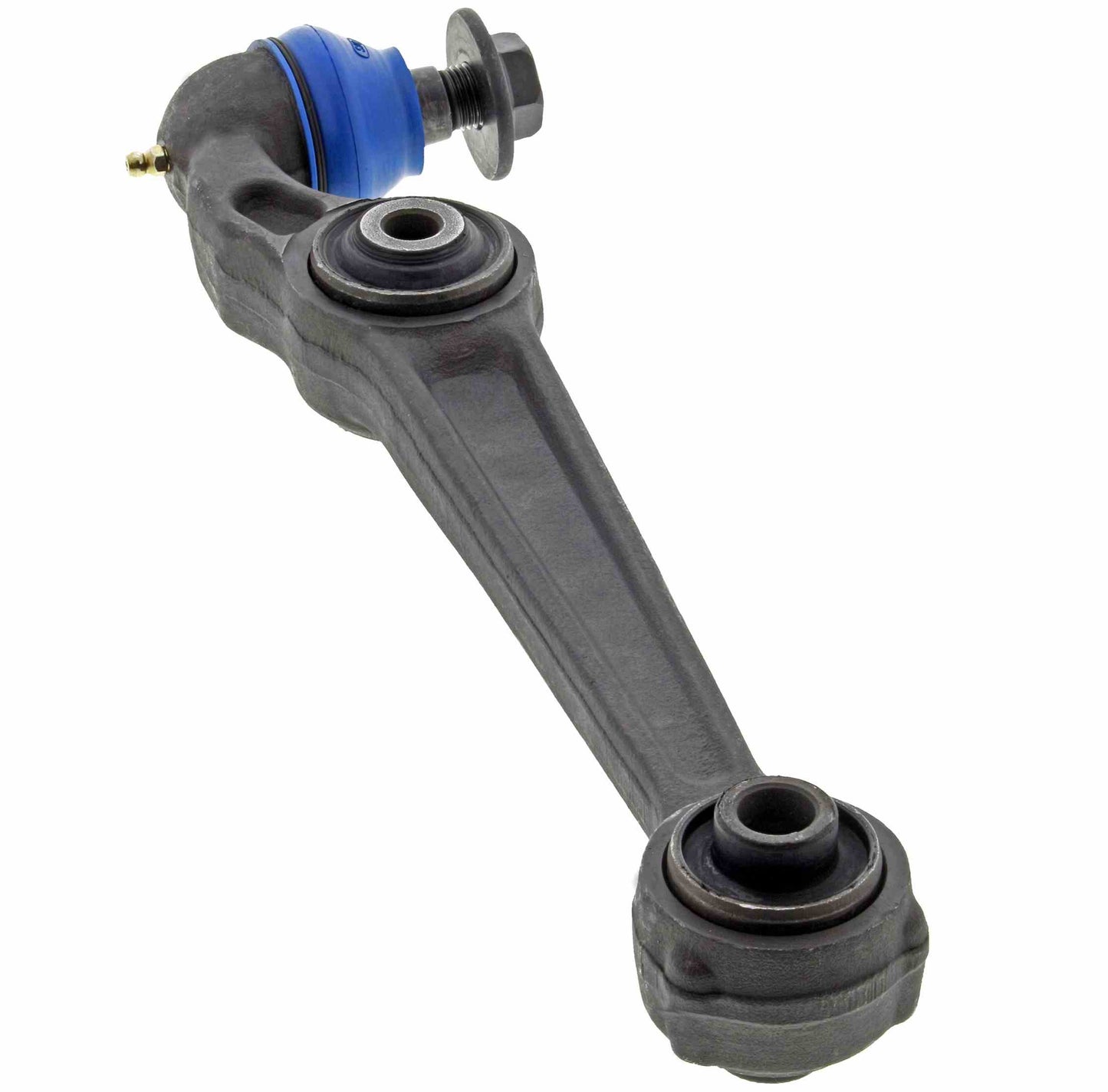 Angle View of Front Suspension Control Arm and Ball Joint Assembly MEVOTECH CMS40181