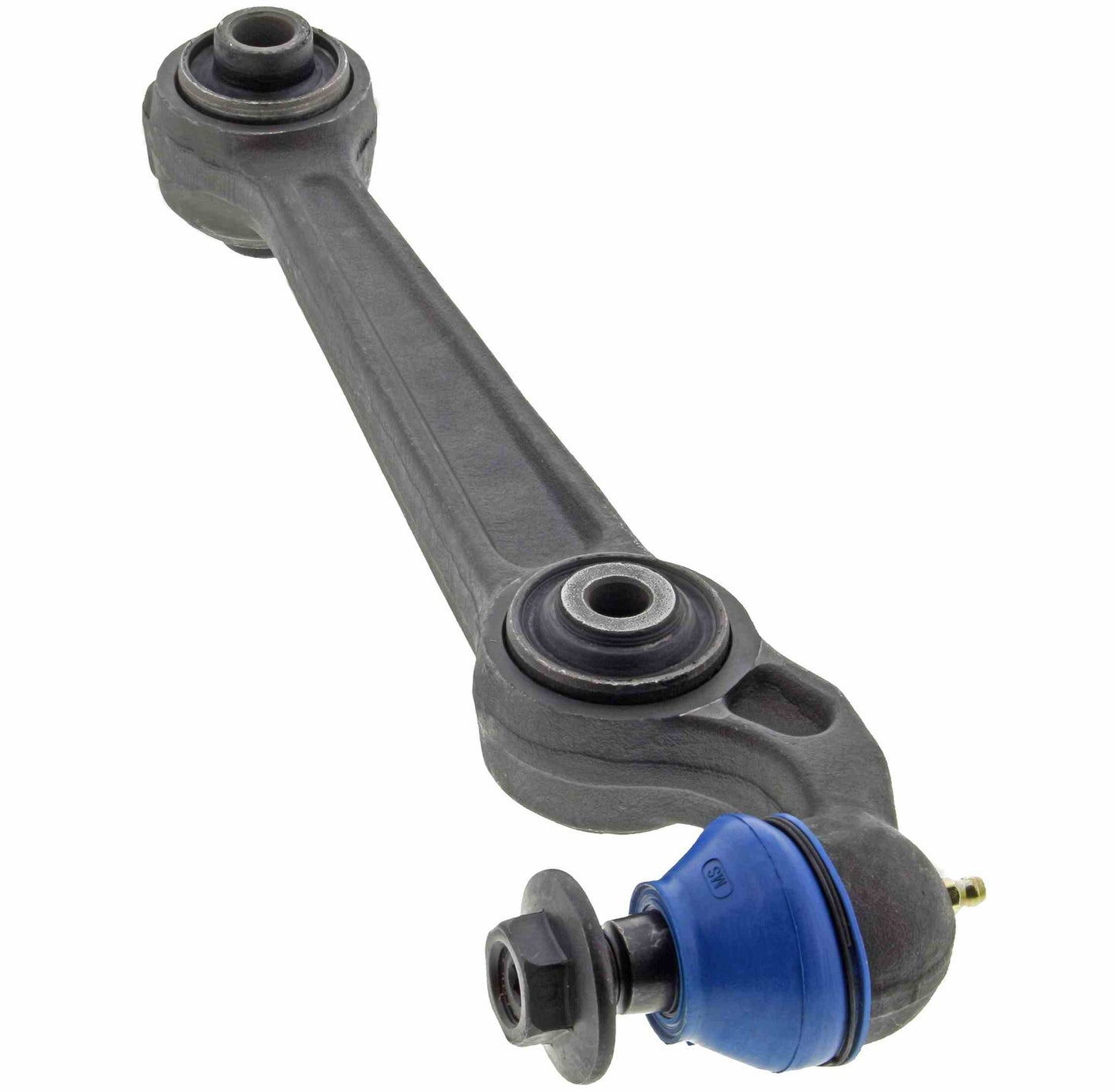 Side View of Front Suspension Control Arm and Ball Joint Assembly MEVOTECH CMS40181