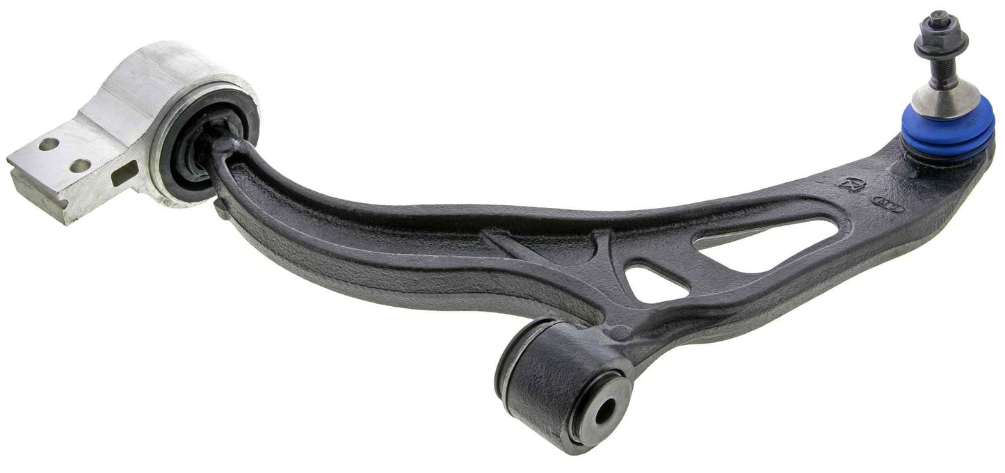 Side View of Front Left Suspension Control Arm and Ball Joint Assembly MEVOTECH CMS40185