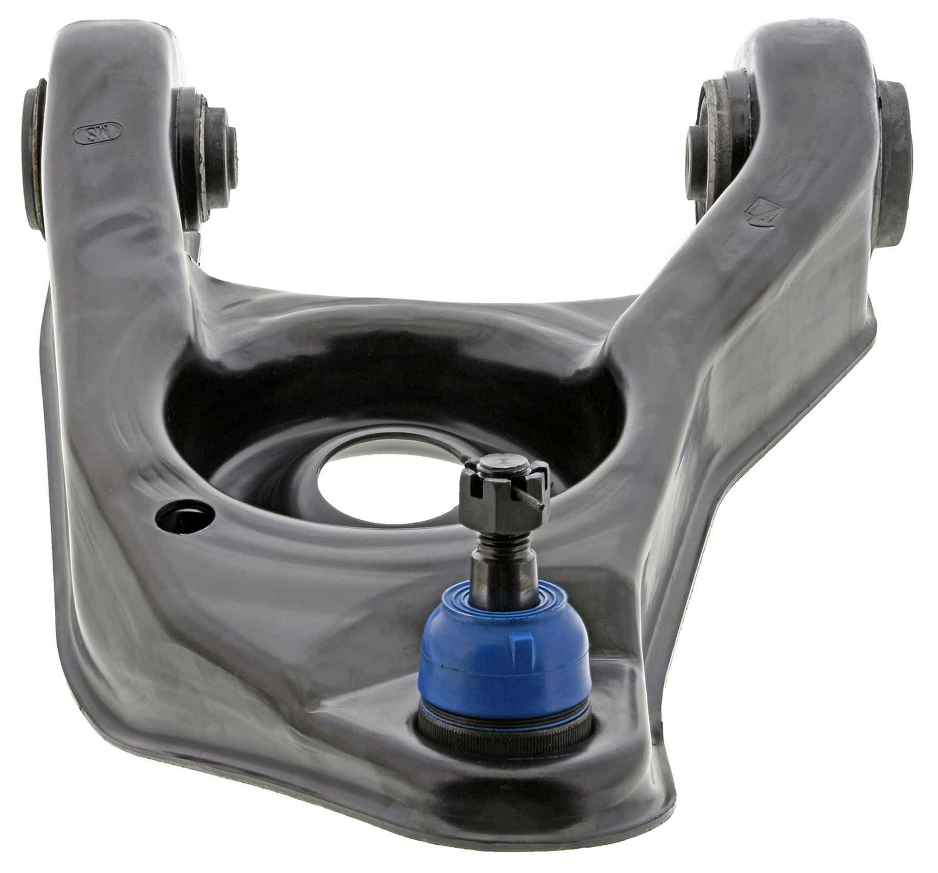 Front View of Front Left Suspension Control Arm and Ball Joint Assembly MEVOTECH CMS40190