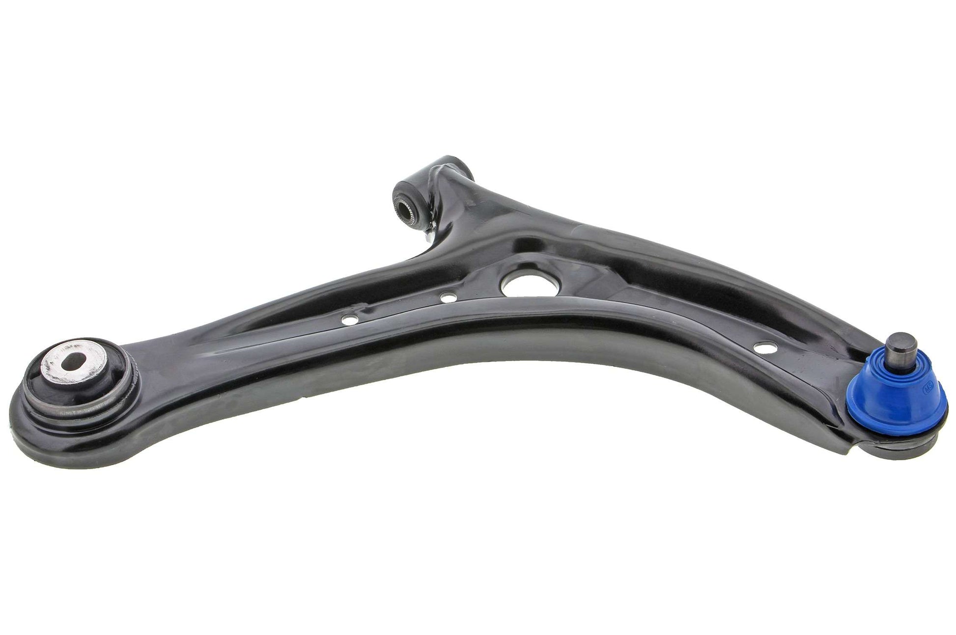 Front View of Front Right Suspension Control Arm and Ball Joint Assembly MEVOTECH CMS40195