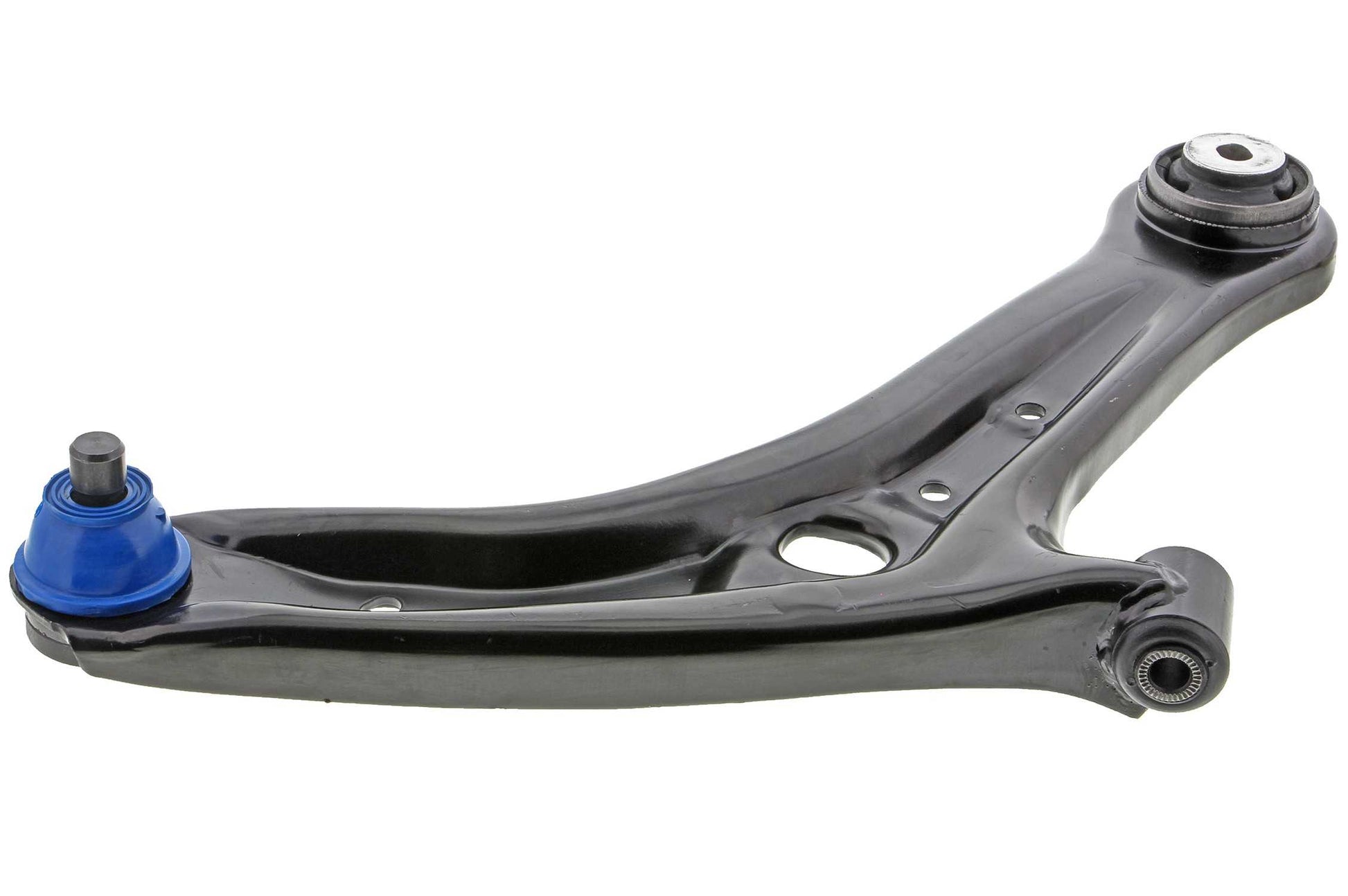 Side View of Front Right Suspension Control Arm and Ball Joint Assembly MEVOTECH CMS40195