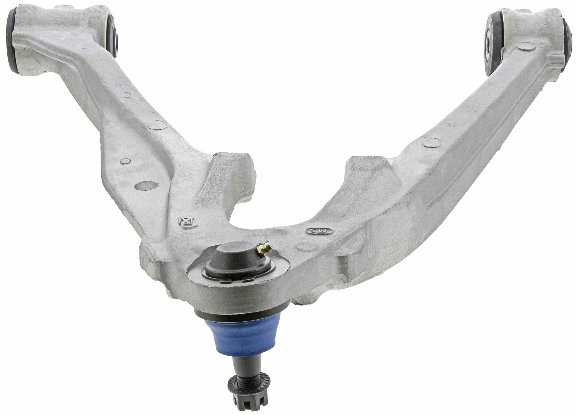 Bottom View of Front Right Suspension Control Arm and Ball Joint Assembly MEVOTECH CMS501004