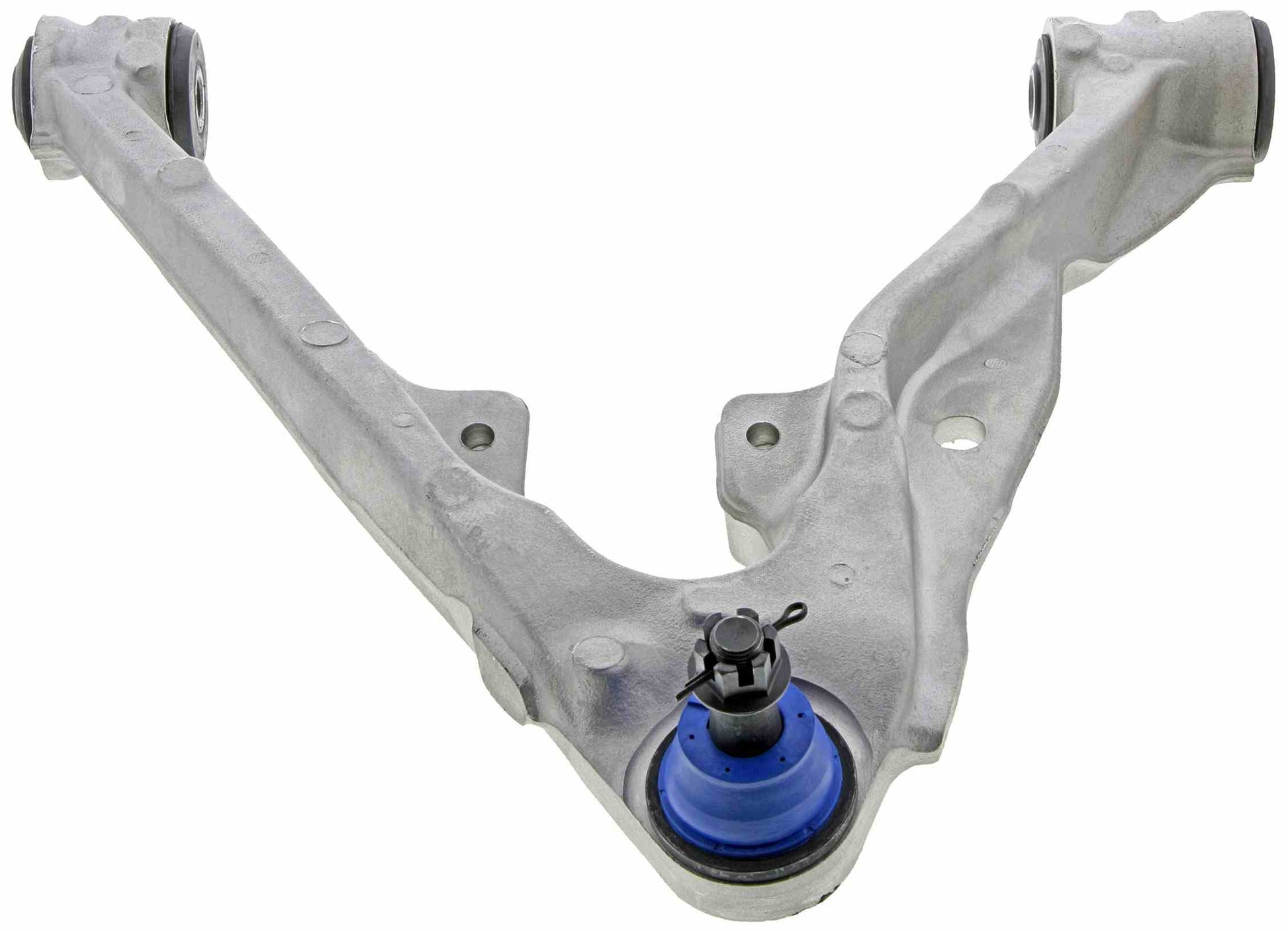 Front View of Front Right Suspension Control Arm and Ball Joint Assembly MEVOTECH CMS501004