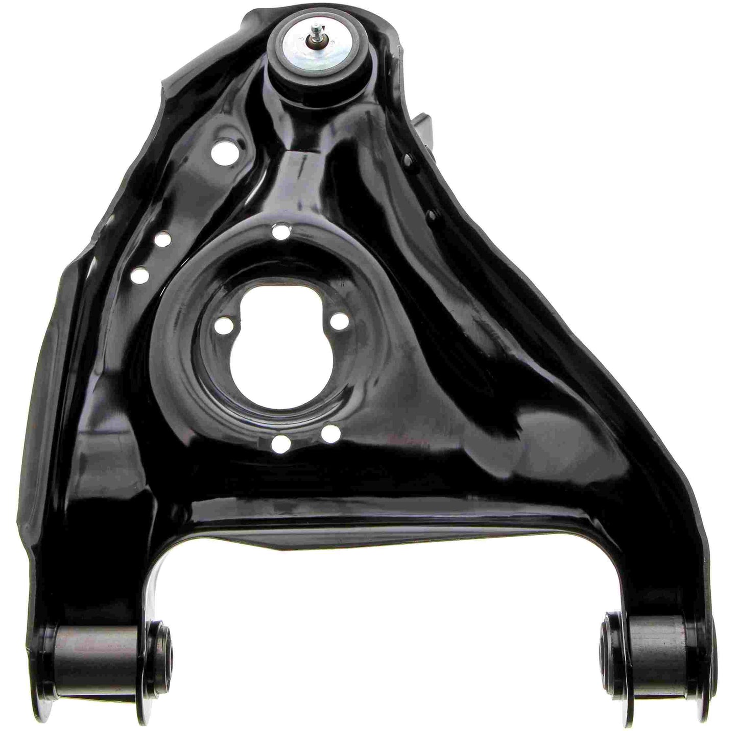 Back View of Front Left Suspension Control Arm and Ball Joint Assembly MEVOTECH CMS50100