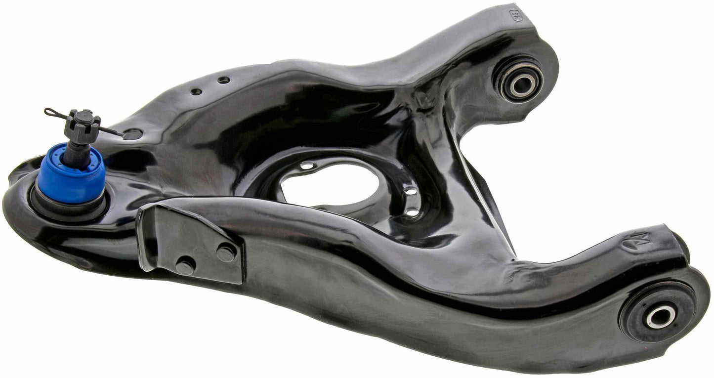 Side View of Front Left Suspension Control Arm and Ball Joint Assembly MEVOTECH CMS50100