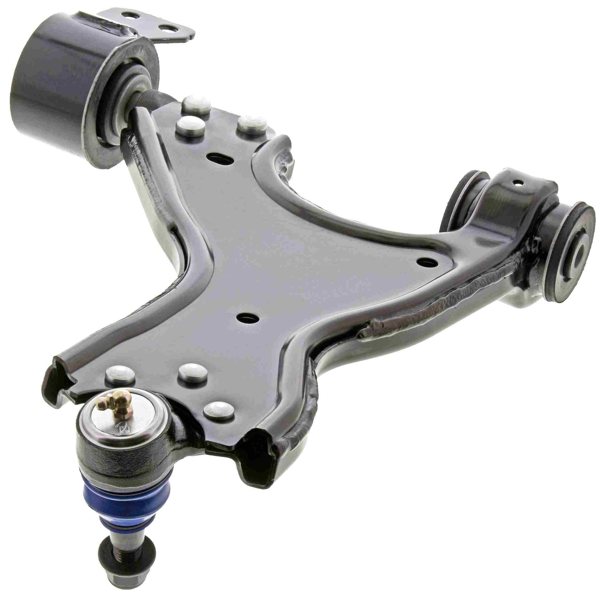 Back View of Front Right Suspension Control Arm and Ball Joint Assembly MEVOTECH CMS501017