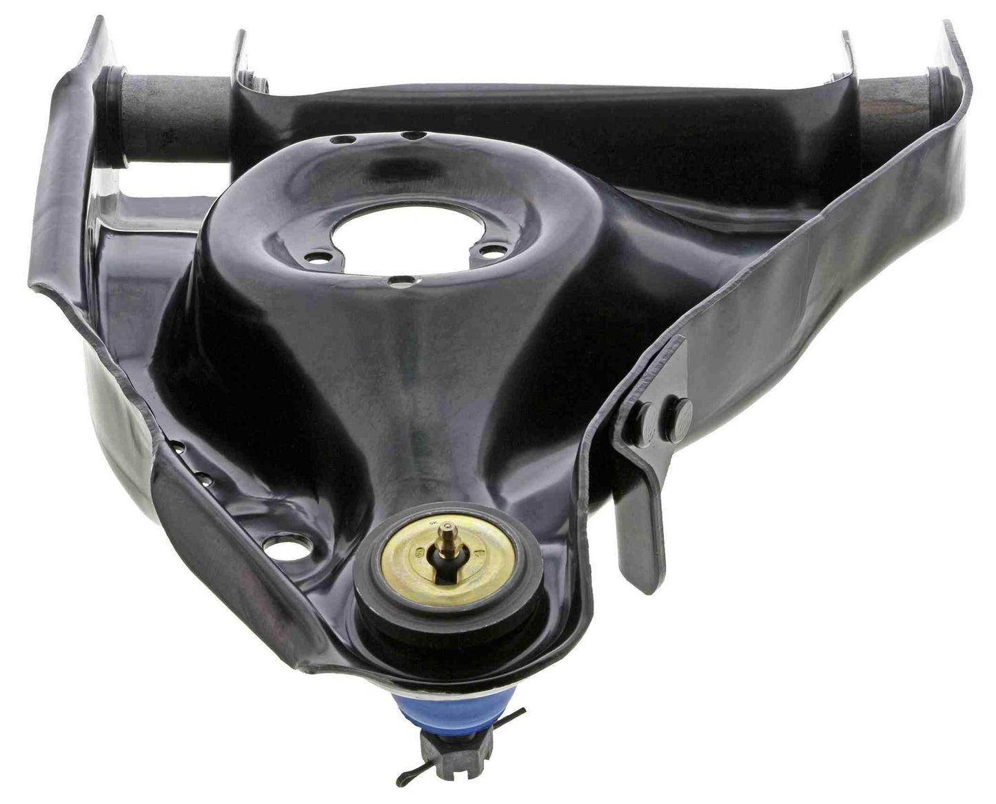 Bottom View of Front Right Suspension Control Arm and Ball Joint Assembly MEVOTECH CMS50101