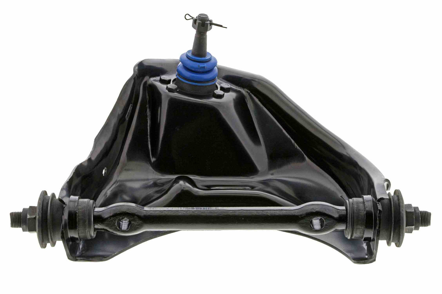 Angle View of Front Upper Left Suspension Control Arm and Ball Joint Assembly MEVOTECH CMS50102