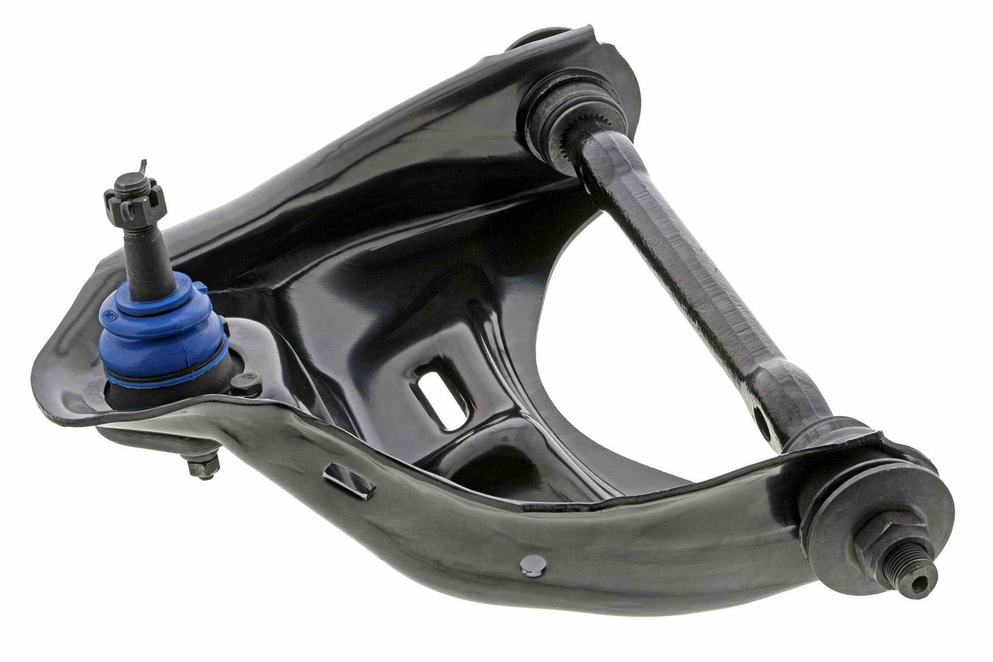 Side View of Front Upper Left Suspension Control Arm and Ball Joint Assembly MEVOTECH CMS50102