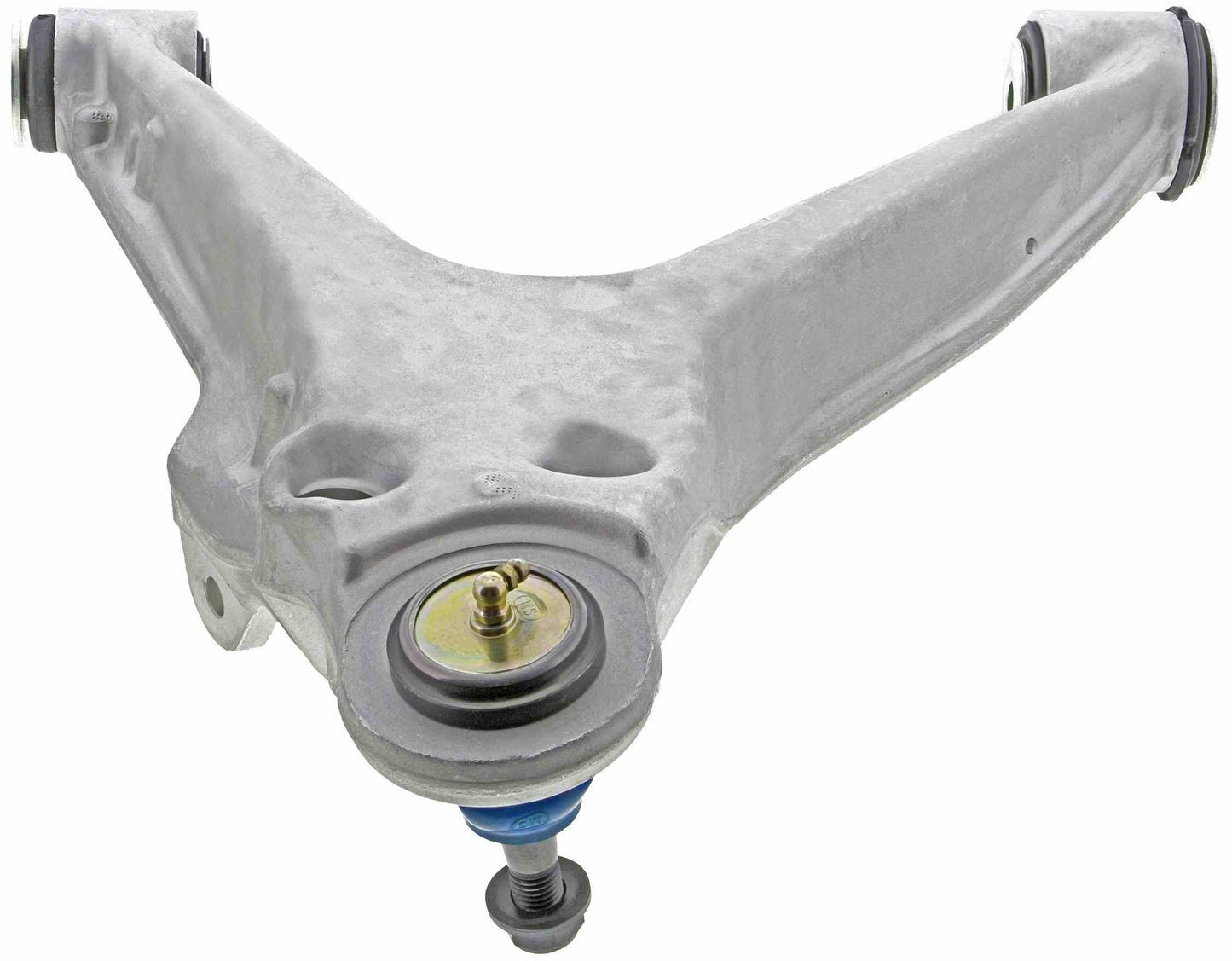 Bottom View of Front Right Suspension Control Arm and Ball Joint Assembly MEVOTECH CMS501038