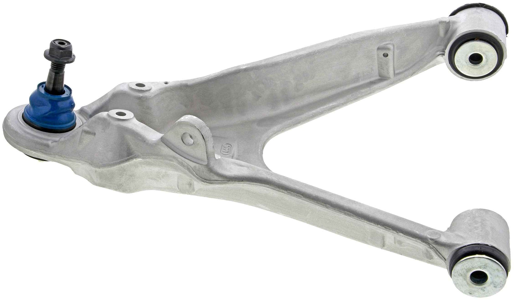 Side View of Front Right Suspension Control Arm and Ball Joint Assembly MEVOTECH CMS501038