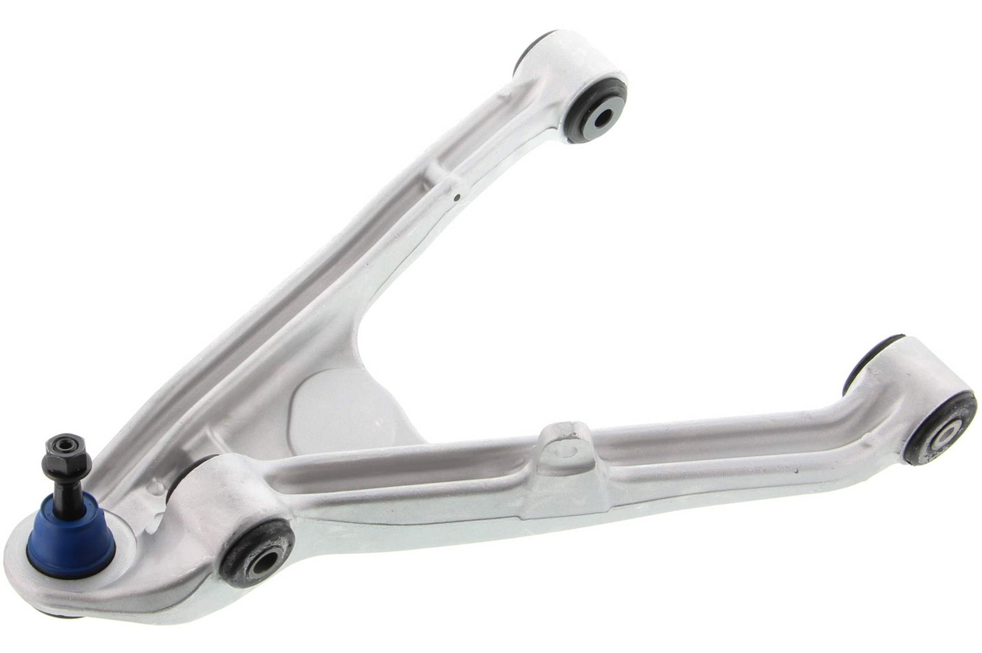 Front View of Rear Left Suspension Control Arm and Ball Joint Assembly MEVOTECH CMS501045