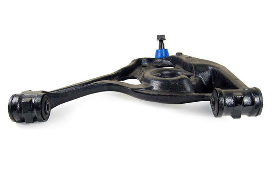 Angle View of Front Left Suspension Control Arm and Ball Joint Assembly MEVOTECH CMS501053