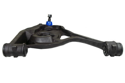 Angle View of Front Right Suspension Control Arm and Ball Joint Assembly MEVOTECH CMS501054