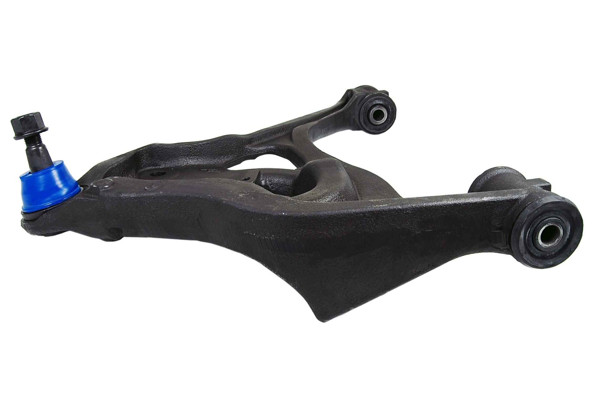 Side View of Front Right Suspension Control Arm and Ball Joint Assembly MEVOTECH CMS501054