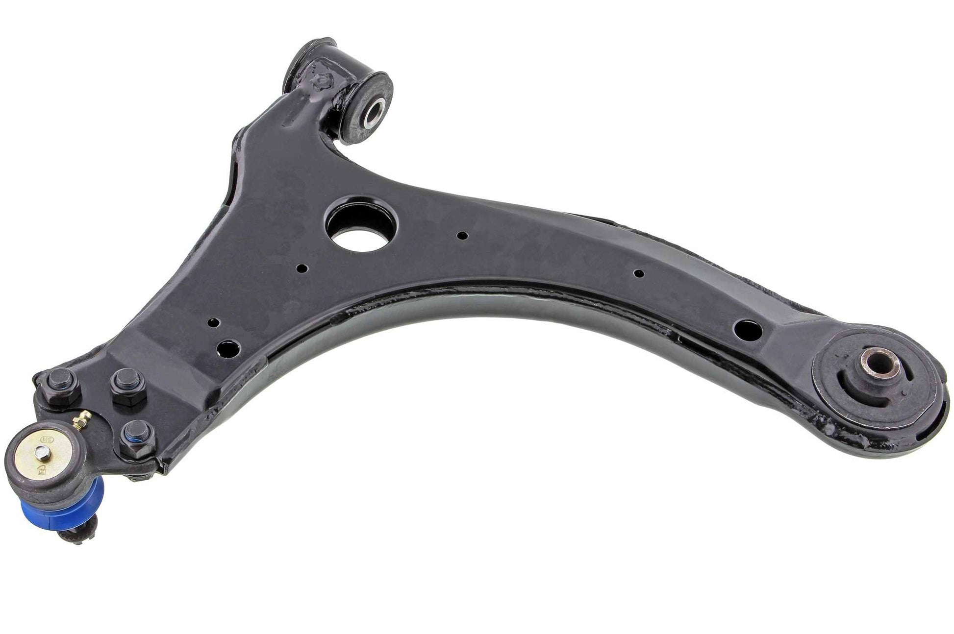 Back View of Front Left Suspension Control Arm and Ball Joint Assembly MEVOTECH CMS501061