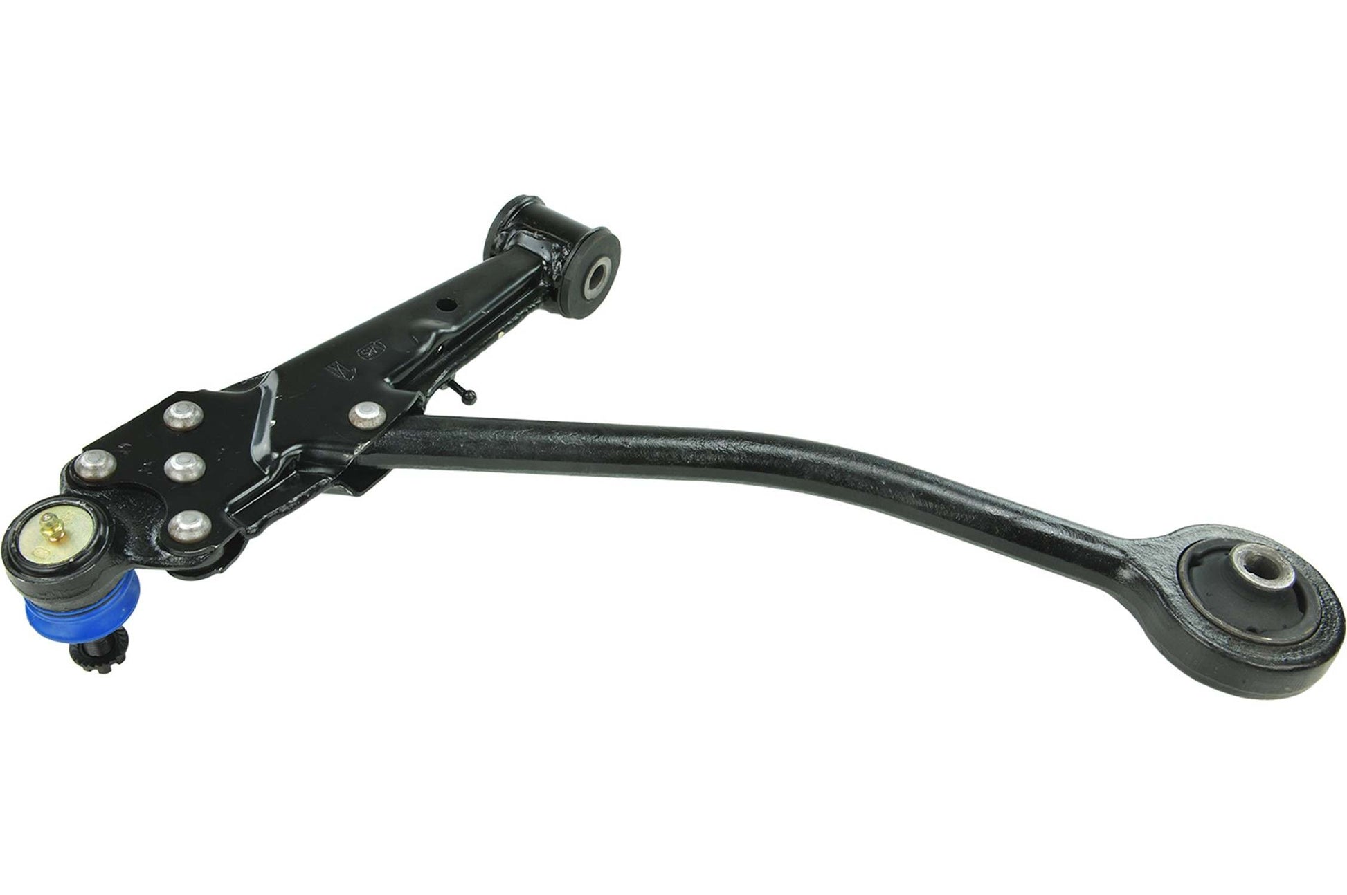 Back View of Front Left Suspension Control Arm and Ball Joint Assembly MEVOTECH CMS501090