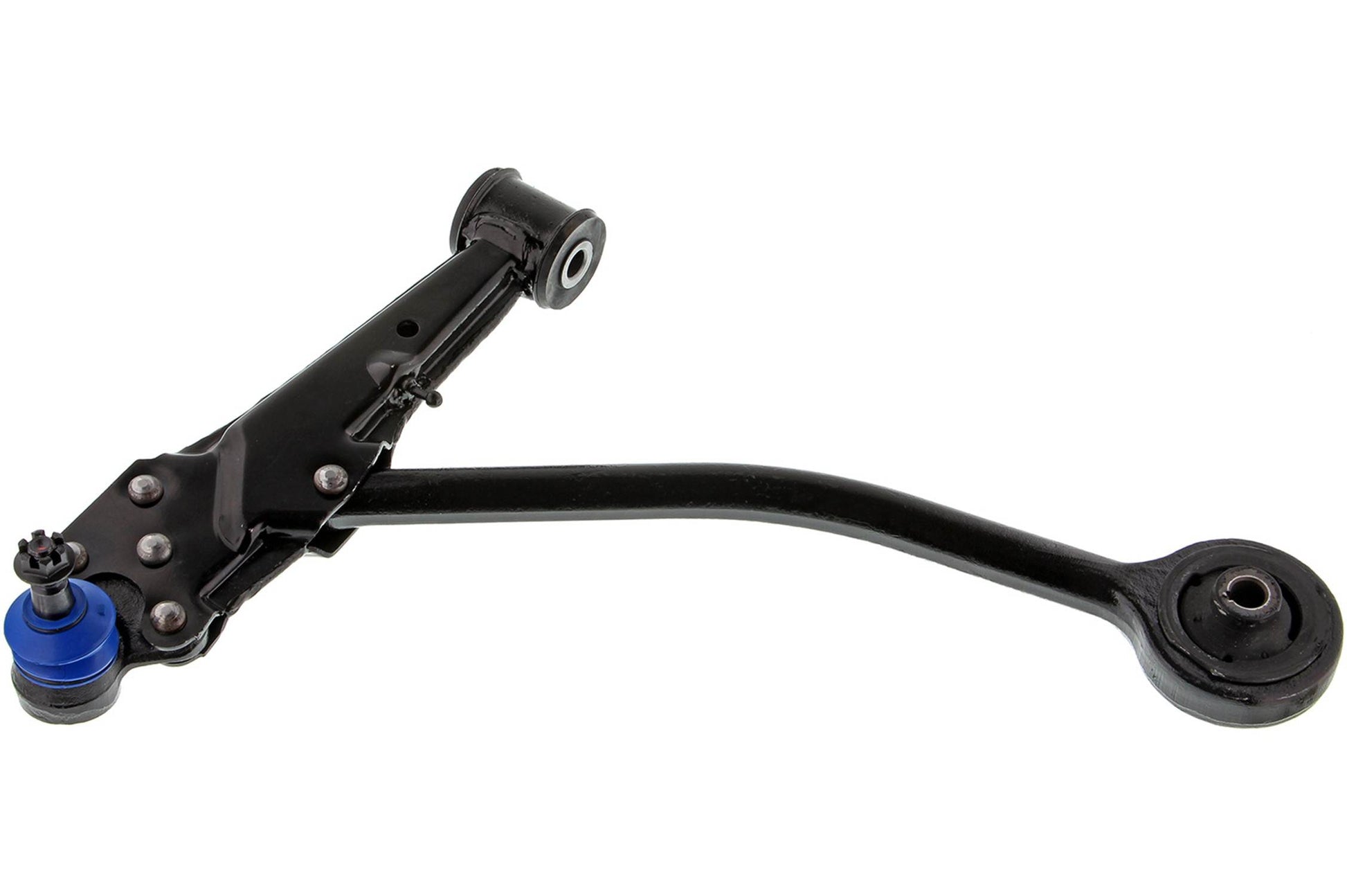 Front View of Front Right Suspension Control Arm and Ball Joint Assembly MEVOTECH CMS501091